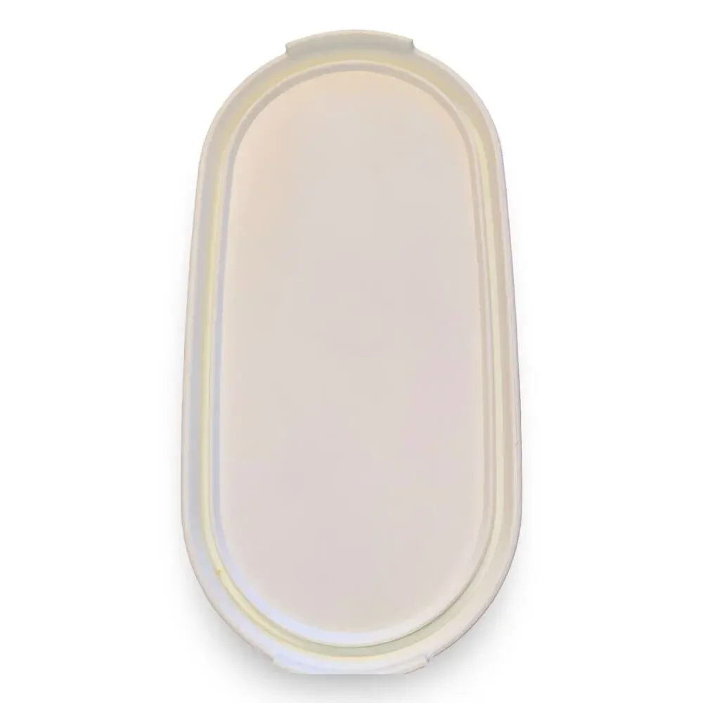 Tupperware 1616 Replacement Lid Seal White Modular Mates Oval Container USA VTG